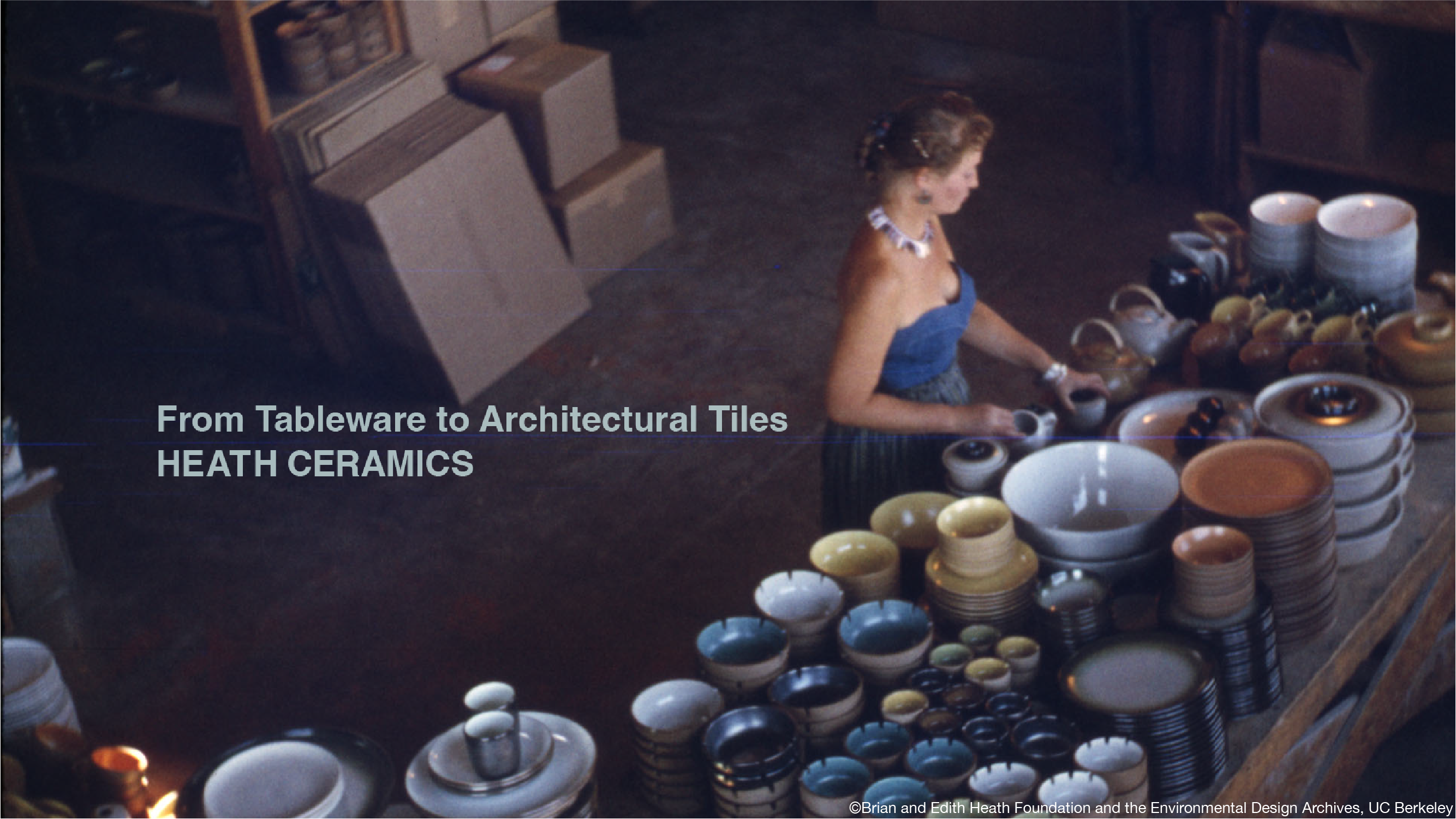 HEATH CERAMICS 正方形皿 2枚セット From Tableware to Architectural Tiles : HEATH CERAMICS – Playmountain