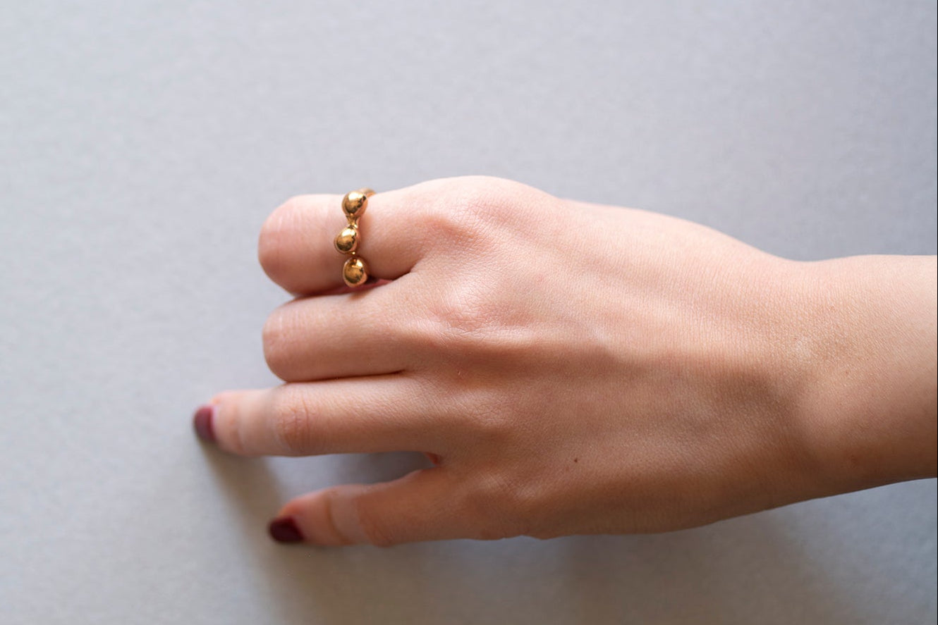 Ring / A-PISTILLINI-14 / Bronze