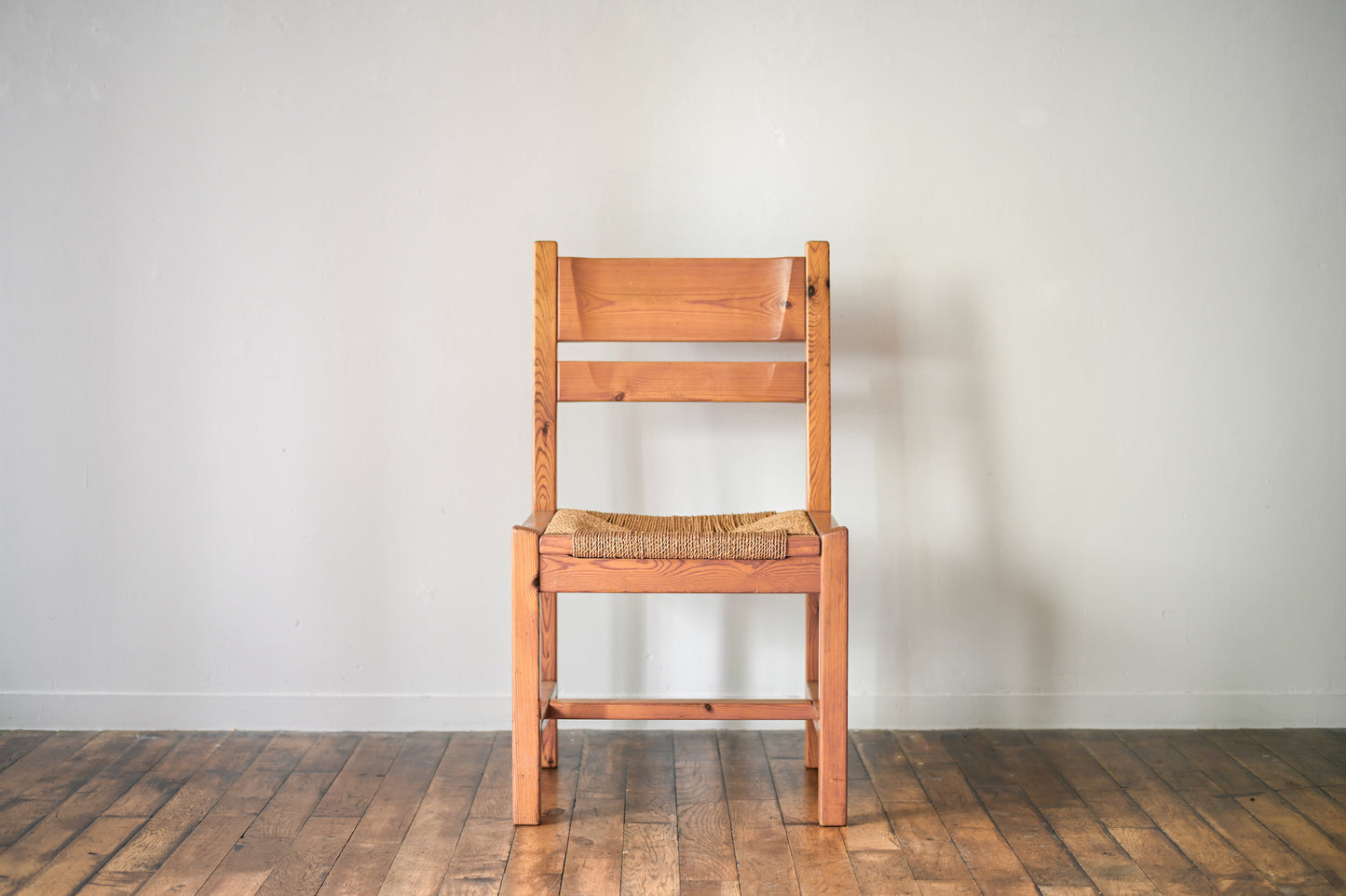 Vintage Solid Pine Chair