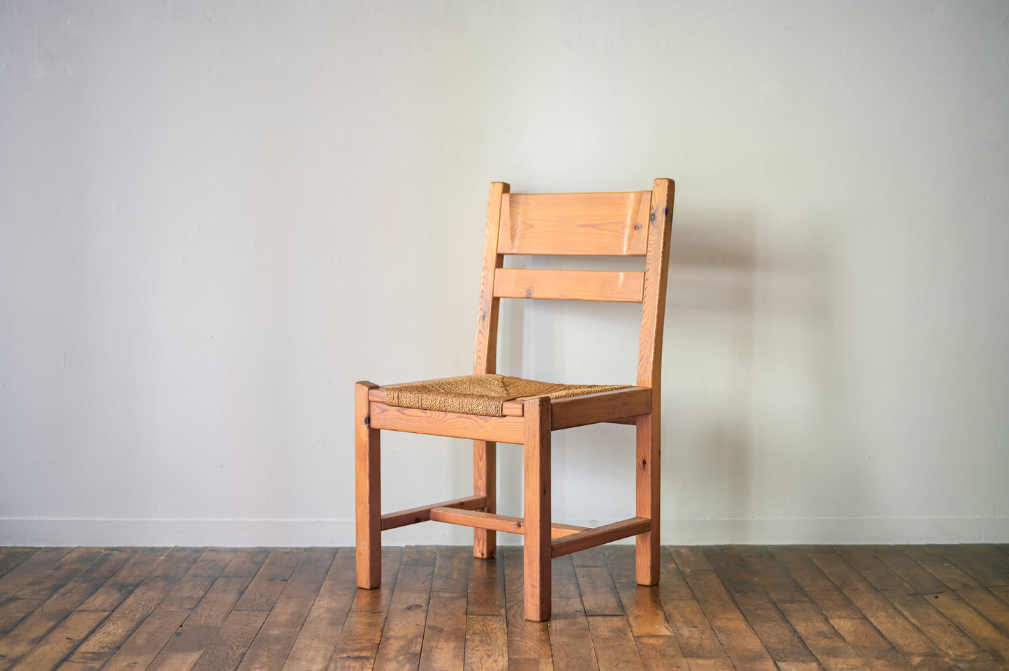 Vintage Solid Pine Chair