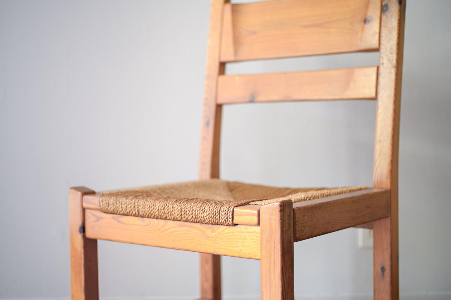 Vintage Solid Pine Chair