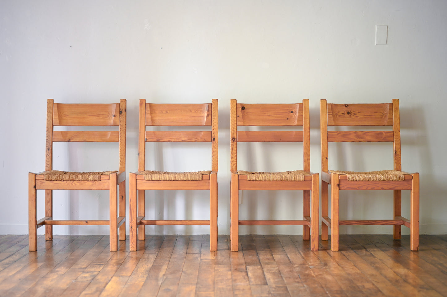 Vintage Solid Pine Chair