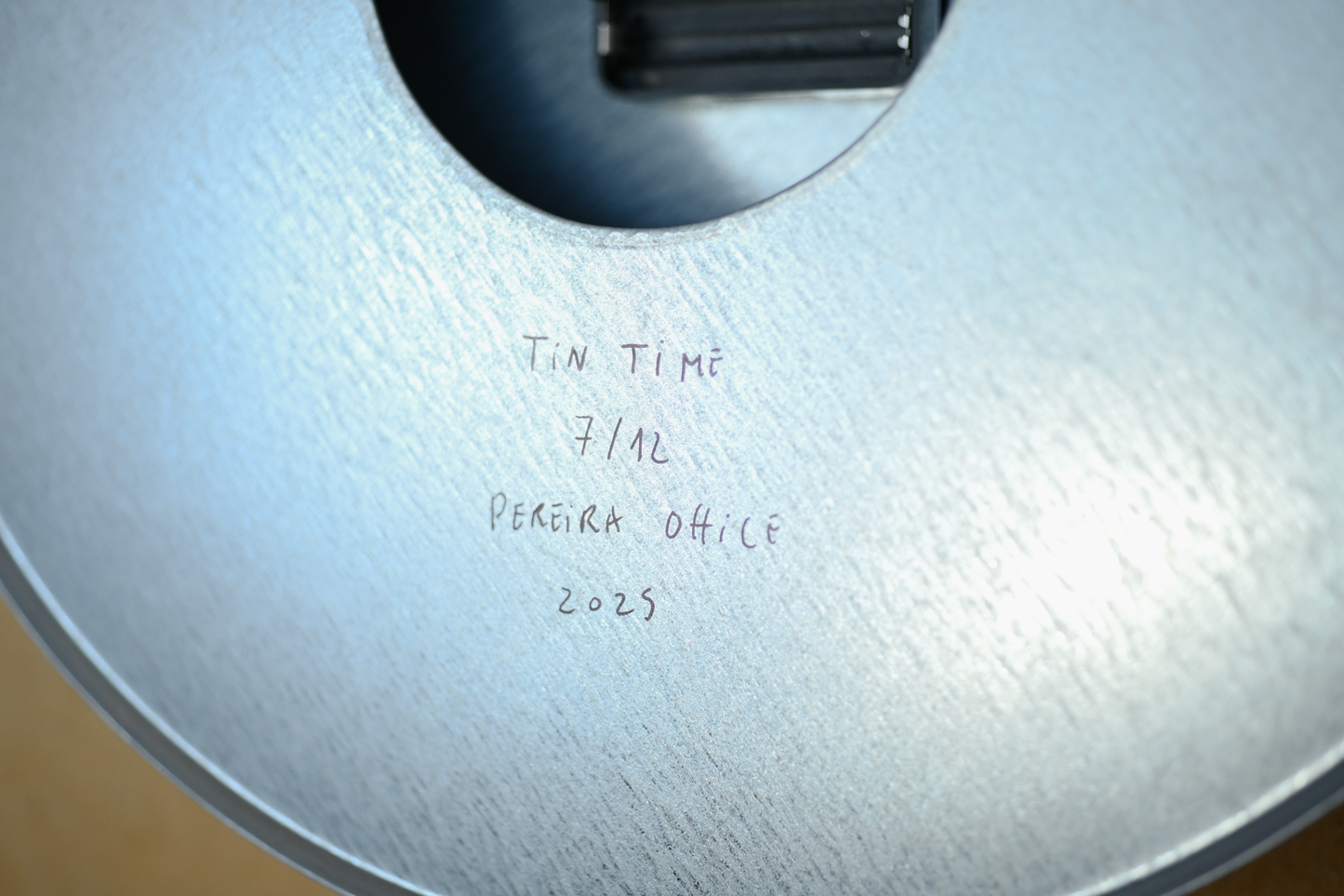 TIN TIME WALL CLOCK