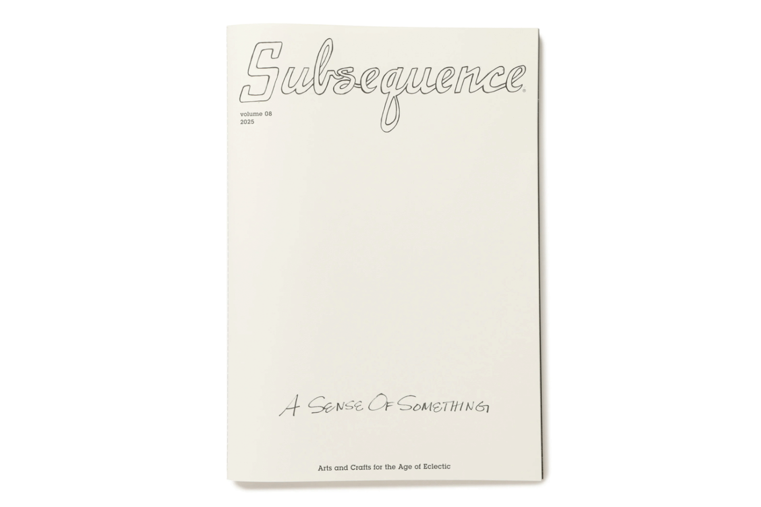 Subsequence Magazine Vol.8 – Playmountain Subsequence Magazine Vol.8 – Playmountain