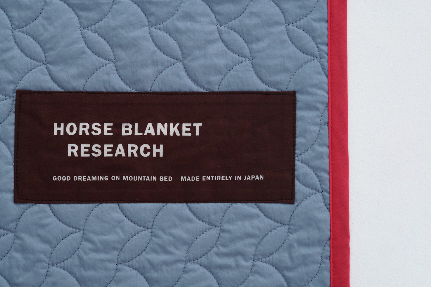 Padded Blanket (Blue/Burgundy)