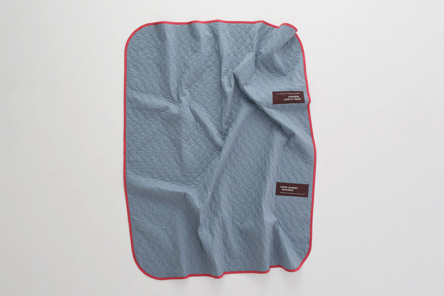 Padded Blanket (Blue/Burgundy)