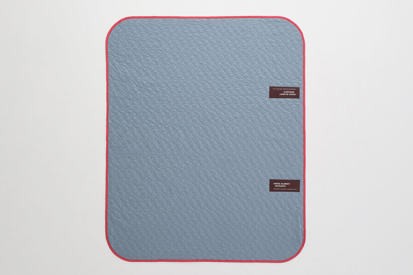 Padded Blanket (Blue/Burgundy)