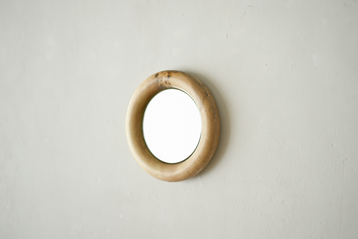 Ceramic Mirror by Shuo Iwakiri
