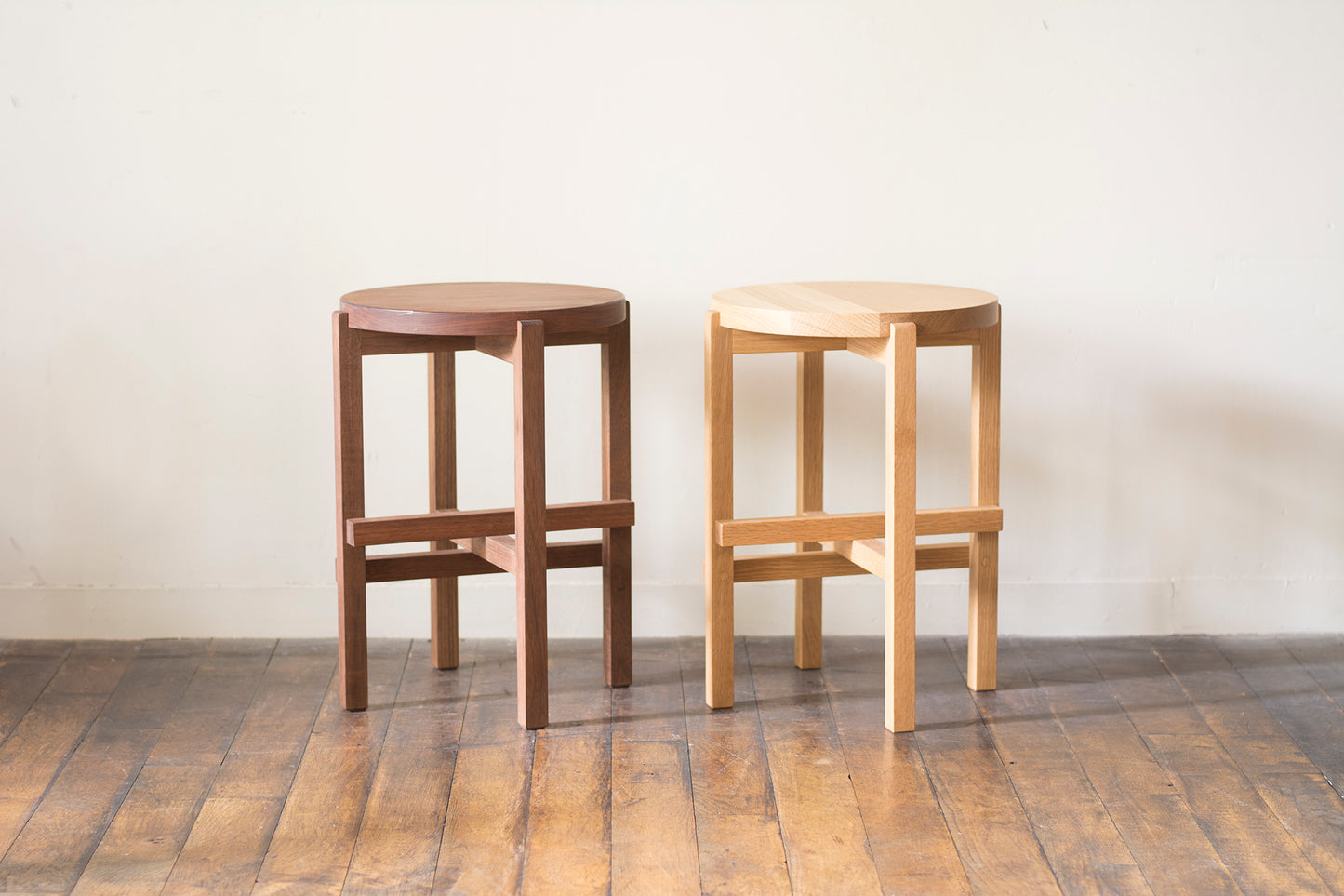 Braid Wood Stool