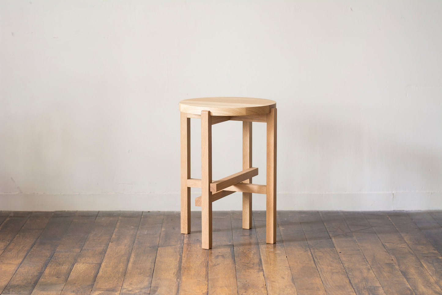 Braid Wood Stool