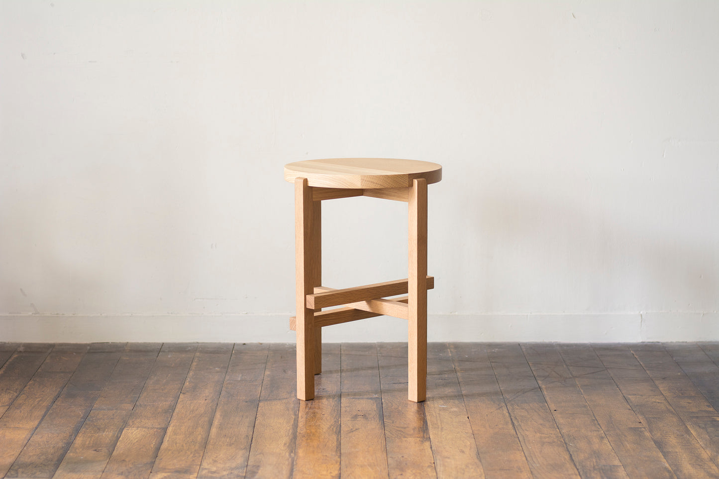 Braid Wood Stool