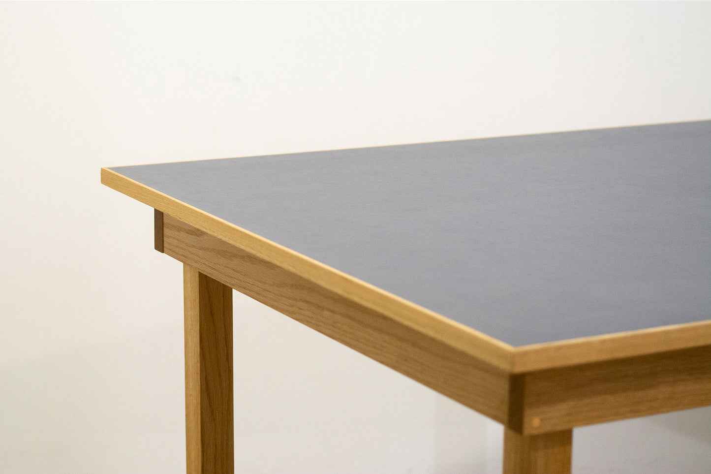 "Rail" Dining Table/Marmoleum Top