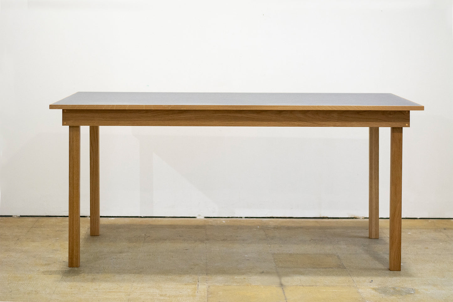 "Rail" Dining Table/Marmoleum Top
