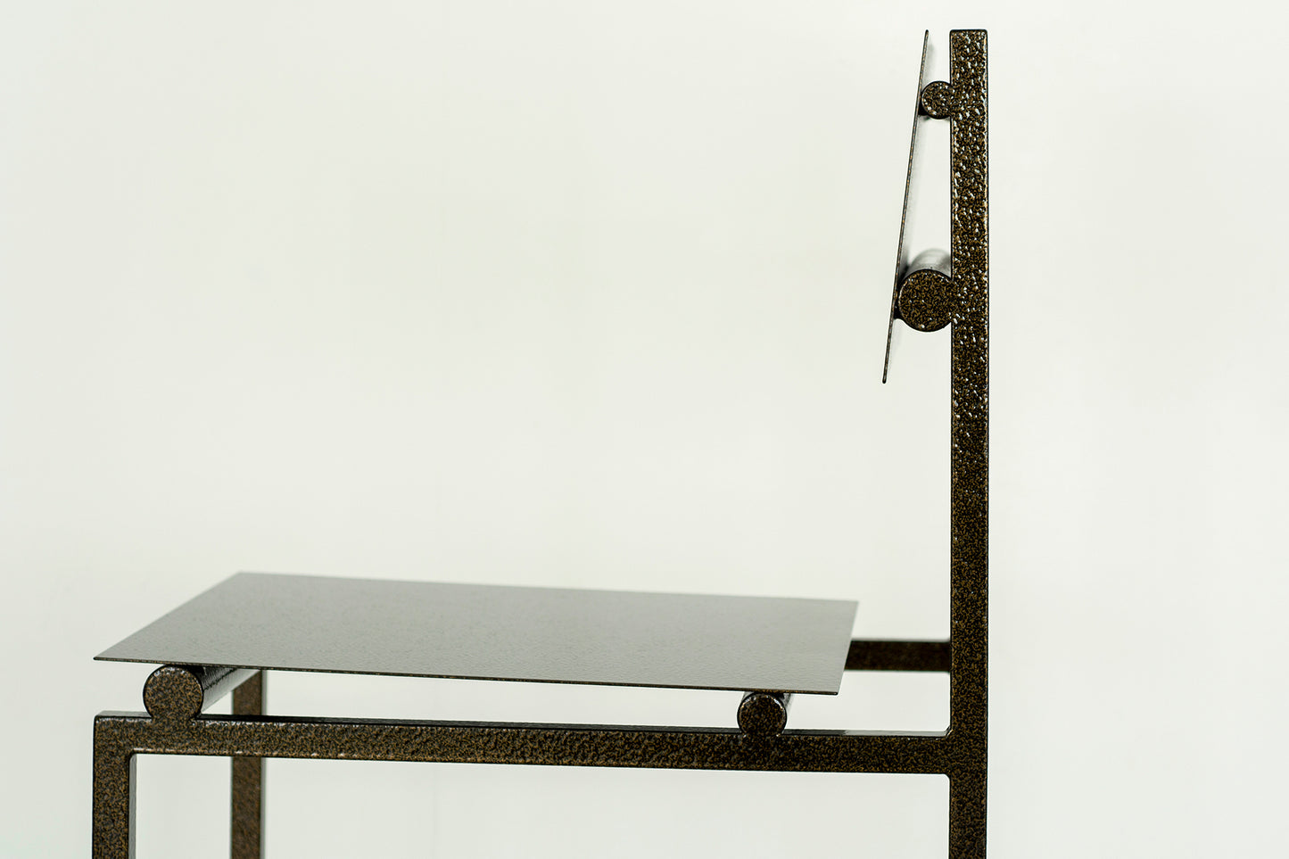Suspension Metal Dining Chair