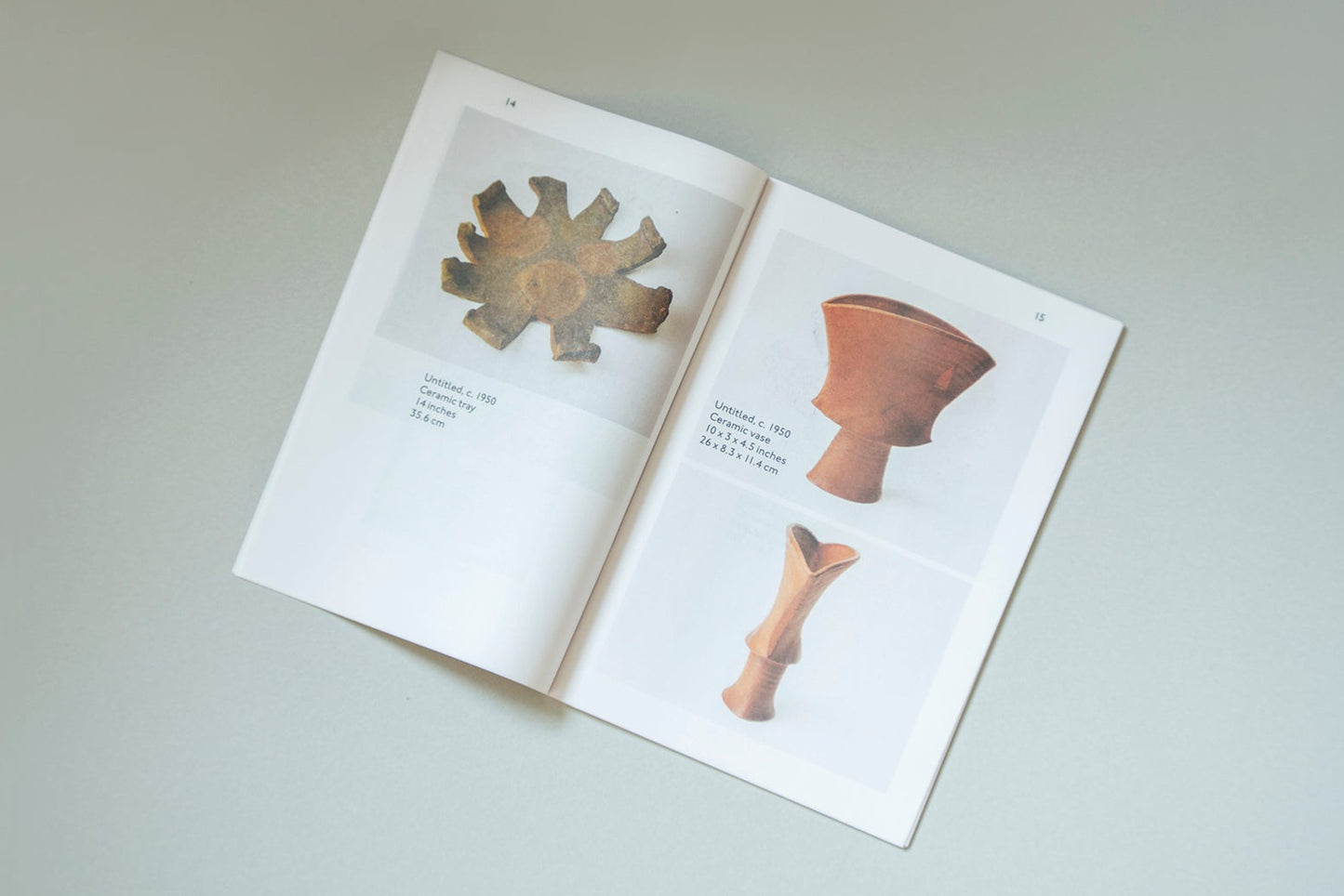 Cups, plates, bowls & sculptures: ceramics 1950ー1999