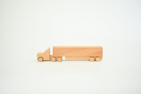 Wooden truck