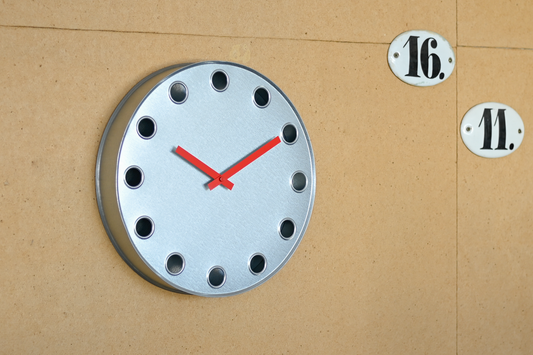 TIN TIME WALL CLOCK