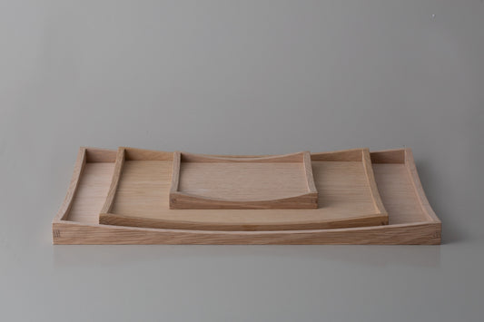 CHIN JUKAN POTTERY / Oak Tray