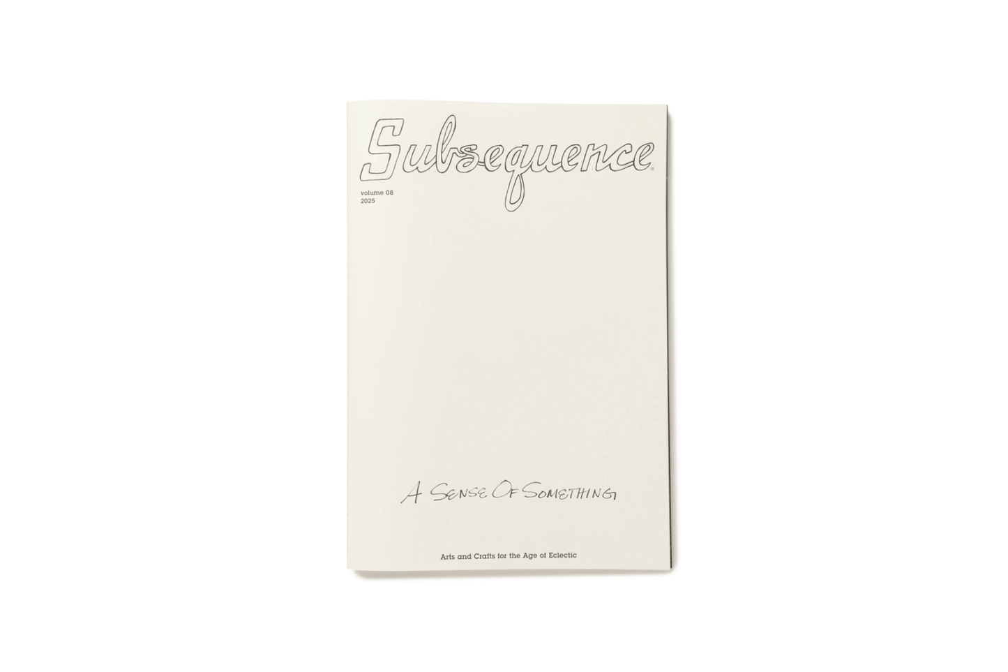 [先行予約] Subsequence Magazine Vol.8