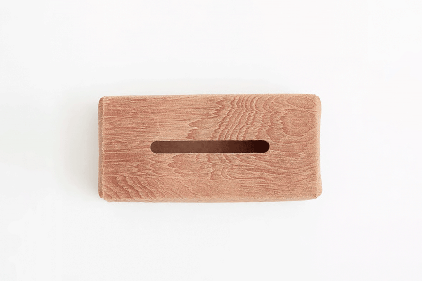 PLYWOOD LEATHER TISSUE BOX CASE
