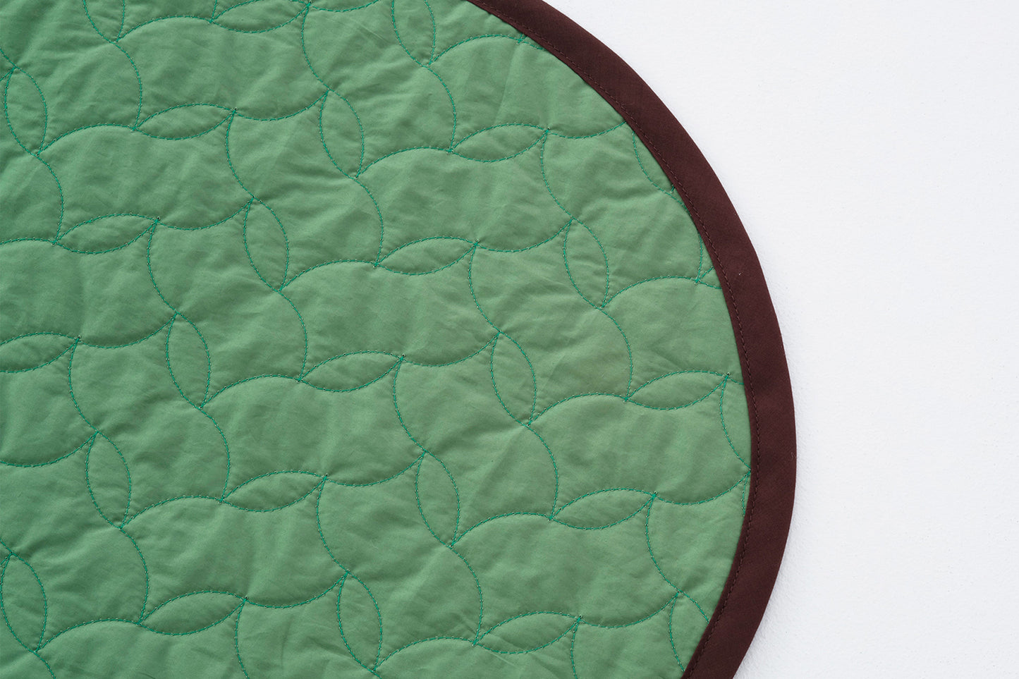 Padded Blanket (Green/Brown)