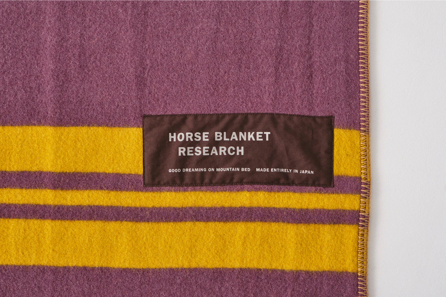 Horse Blanket (Purple/Mustard)