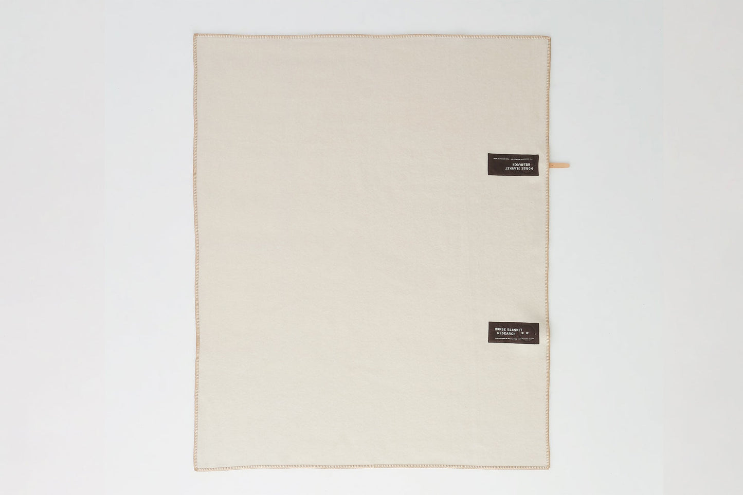 Horse Blanket with Belt (Ivory)