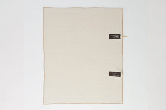 Horse Blanket with Belt (Ivory)