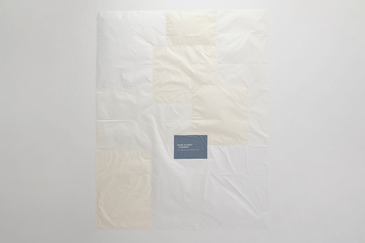 Patch work Sheets (Ivory/Blue)