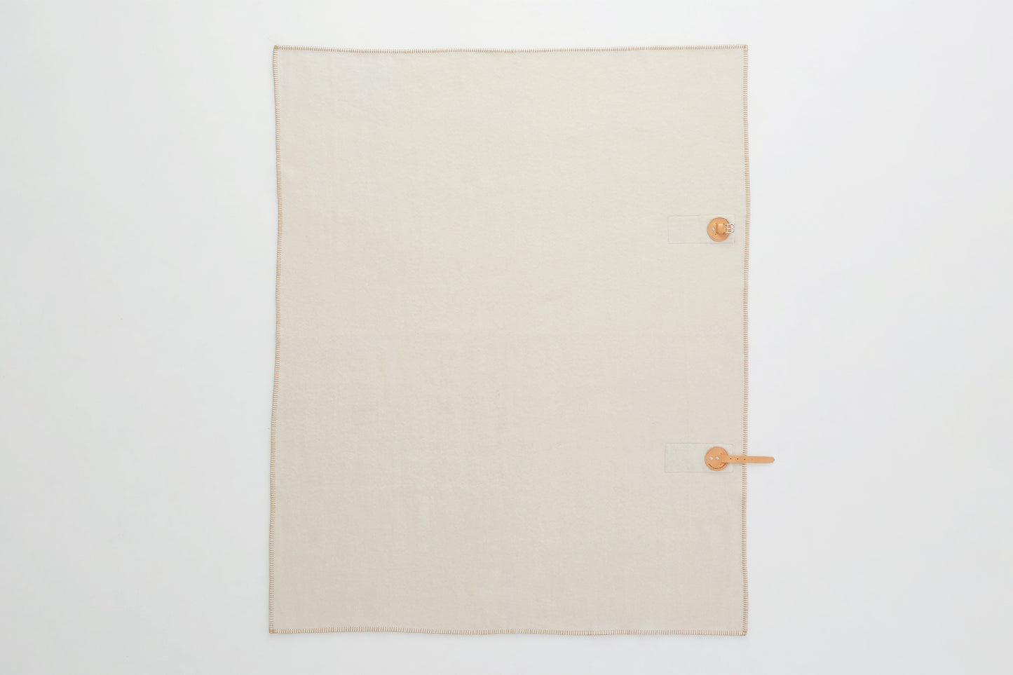 Horse Blanket with Belt (Ivory)