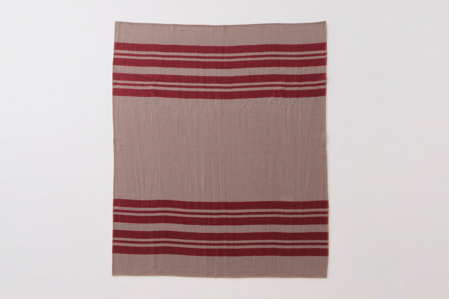 Horse Blanket (Gray/Burgundy)