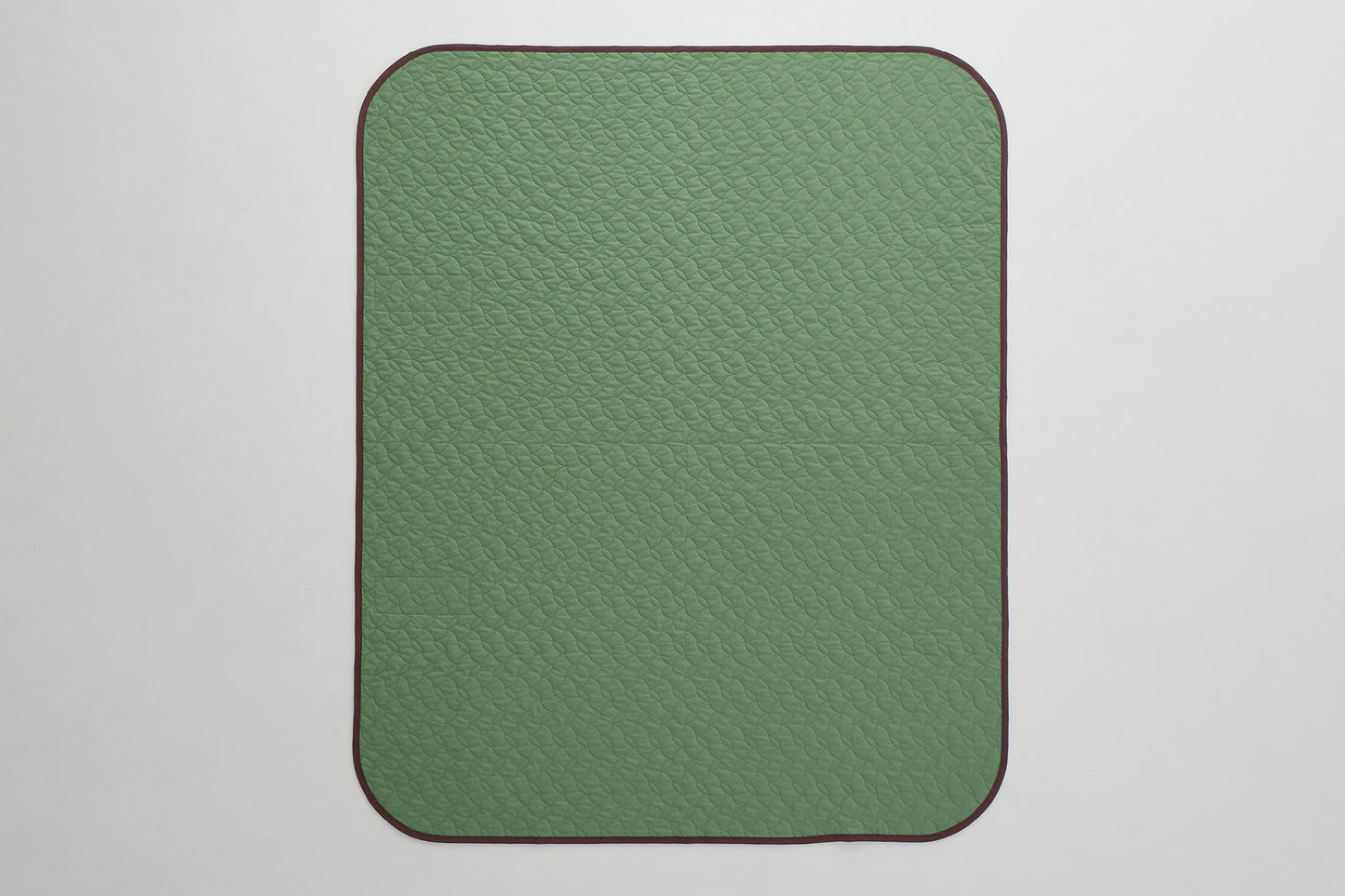 Padded Blanket (Green/Brown)