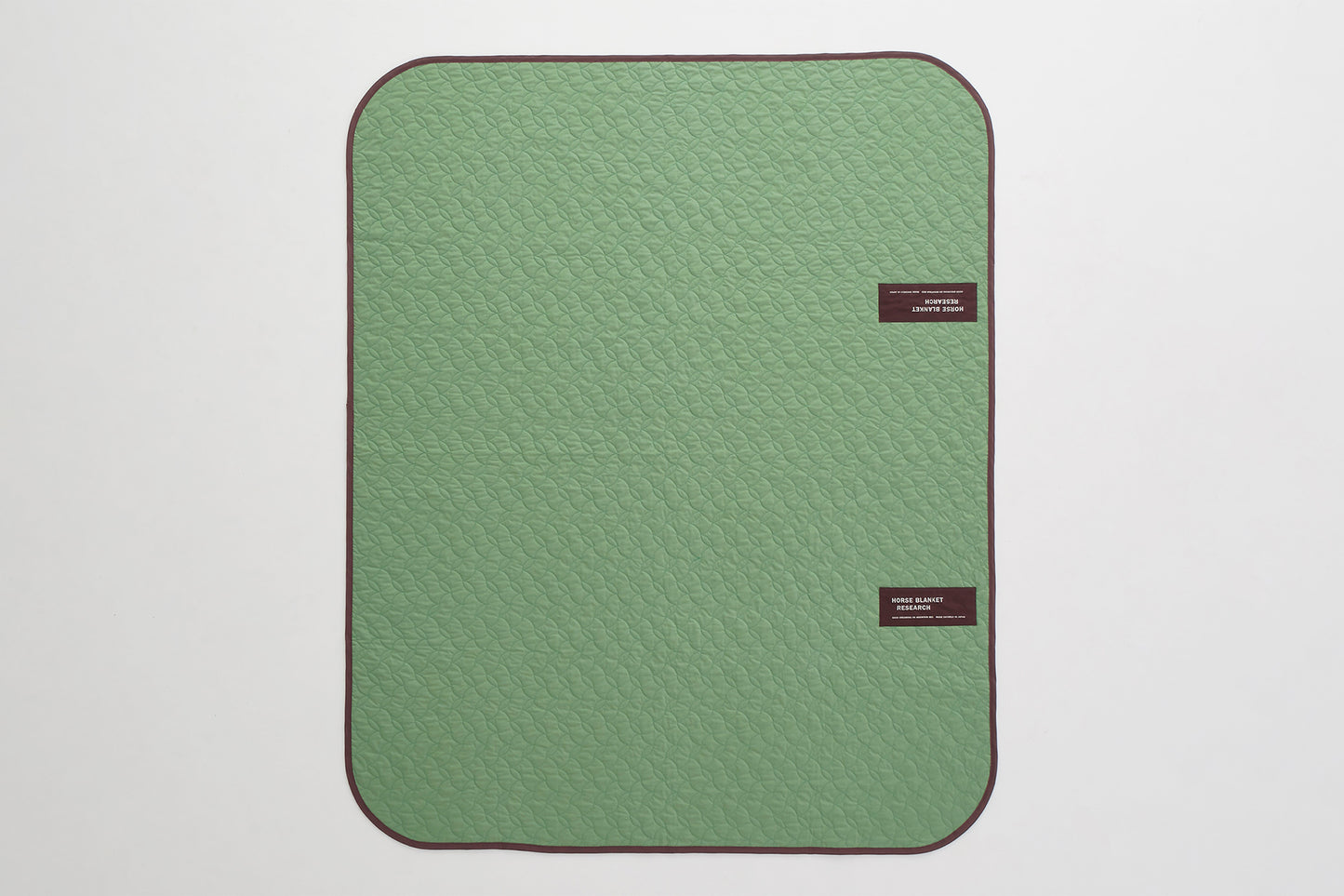 Padded Blanket (Green/Brown)