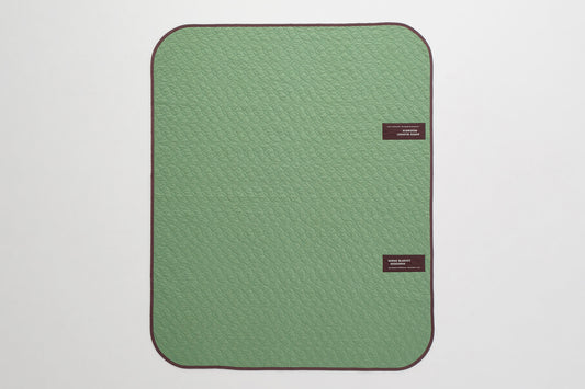 Padded Blanket (Green/Brown)