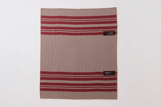 Horse Blanket (Gray/Burgundy)