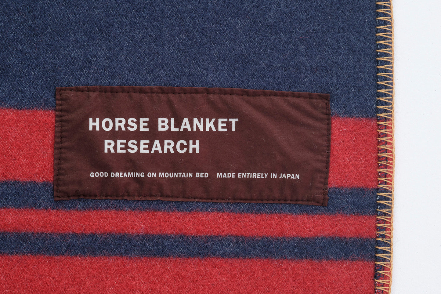 Horse Blanket (Navy/Burgundy)