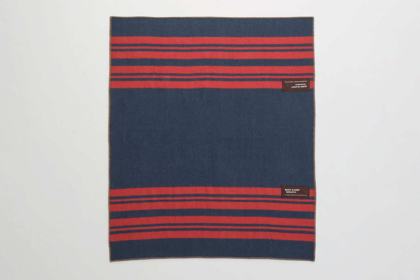 Horse Blanket (Navy/Burgundy)