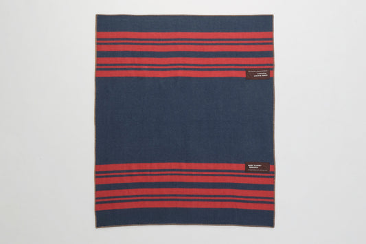 Horse Blanket (Navy/Burgundy)