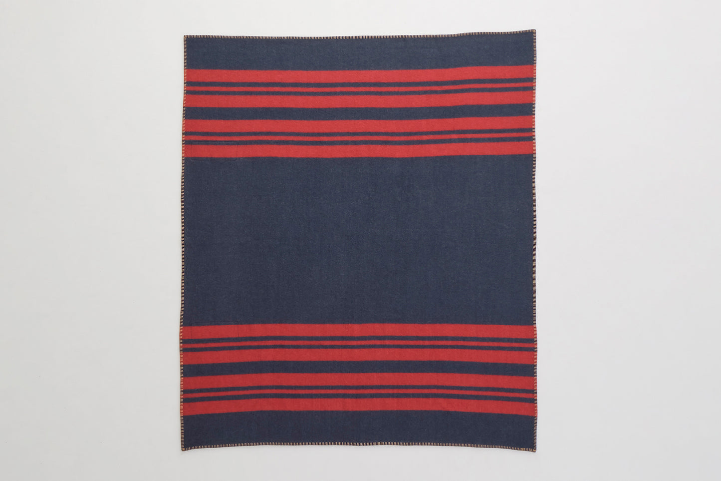 Horse Blanket (Navy/Burgundy)