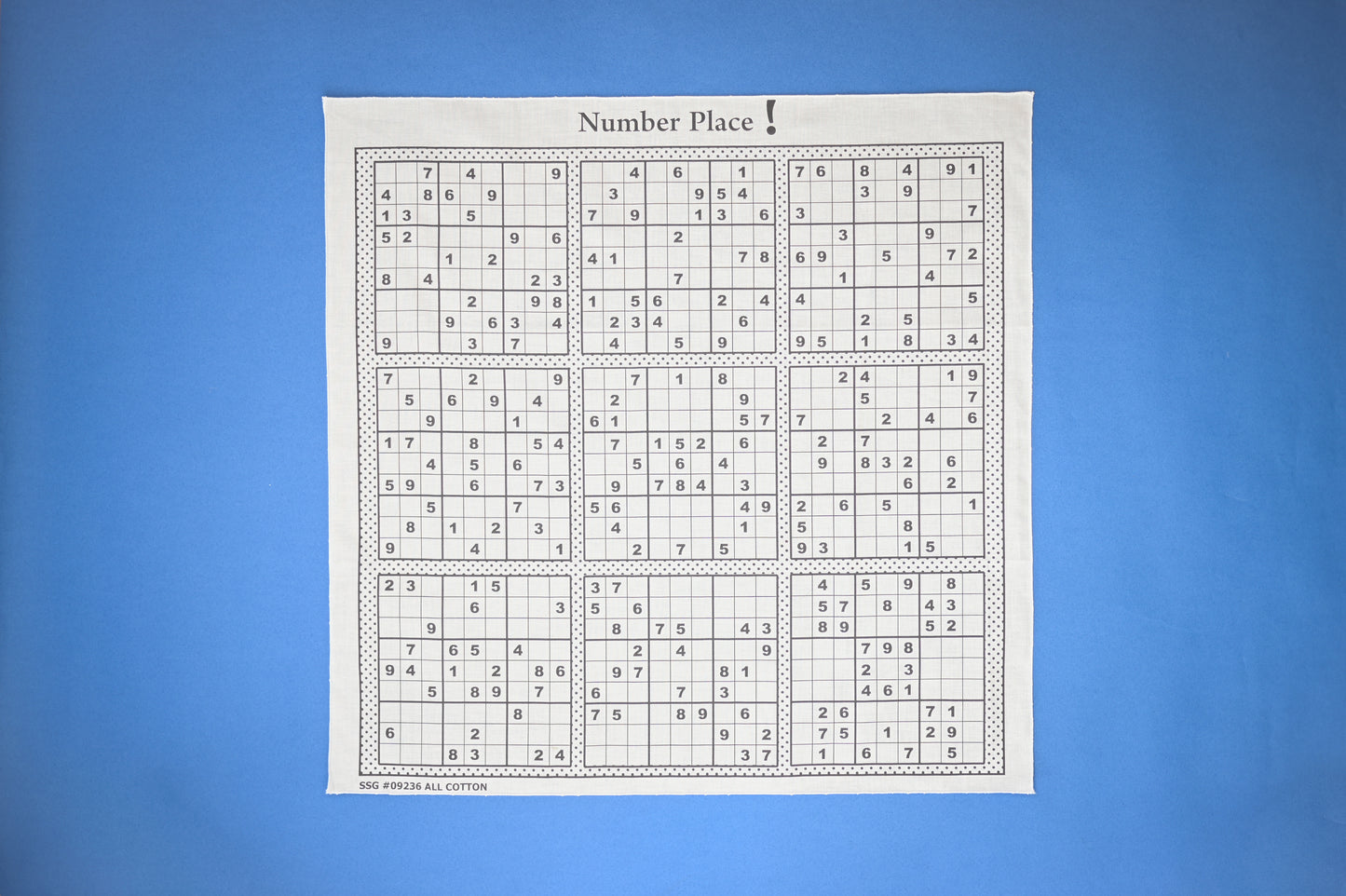 SUDOKU Bandana