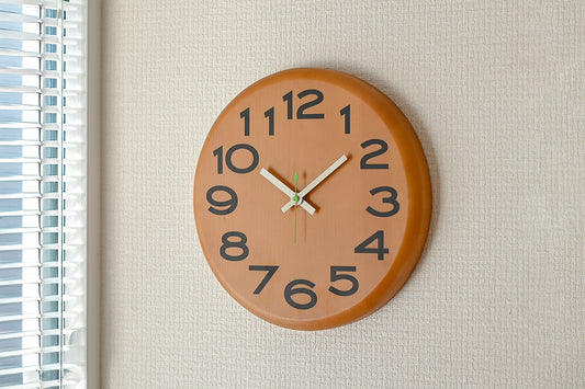 Cheese Clock / Brown