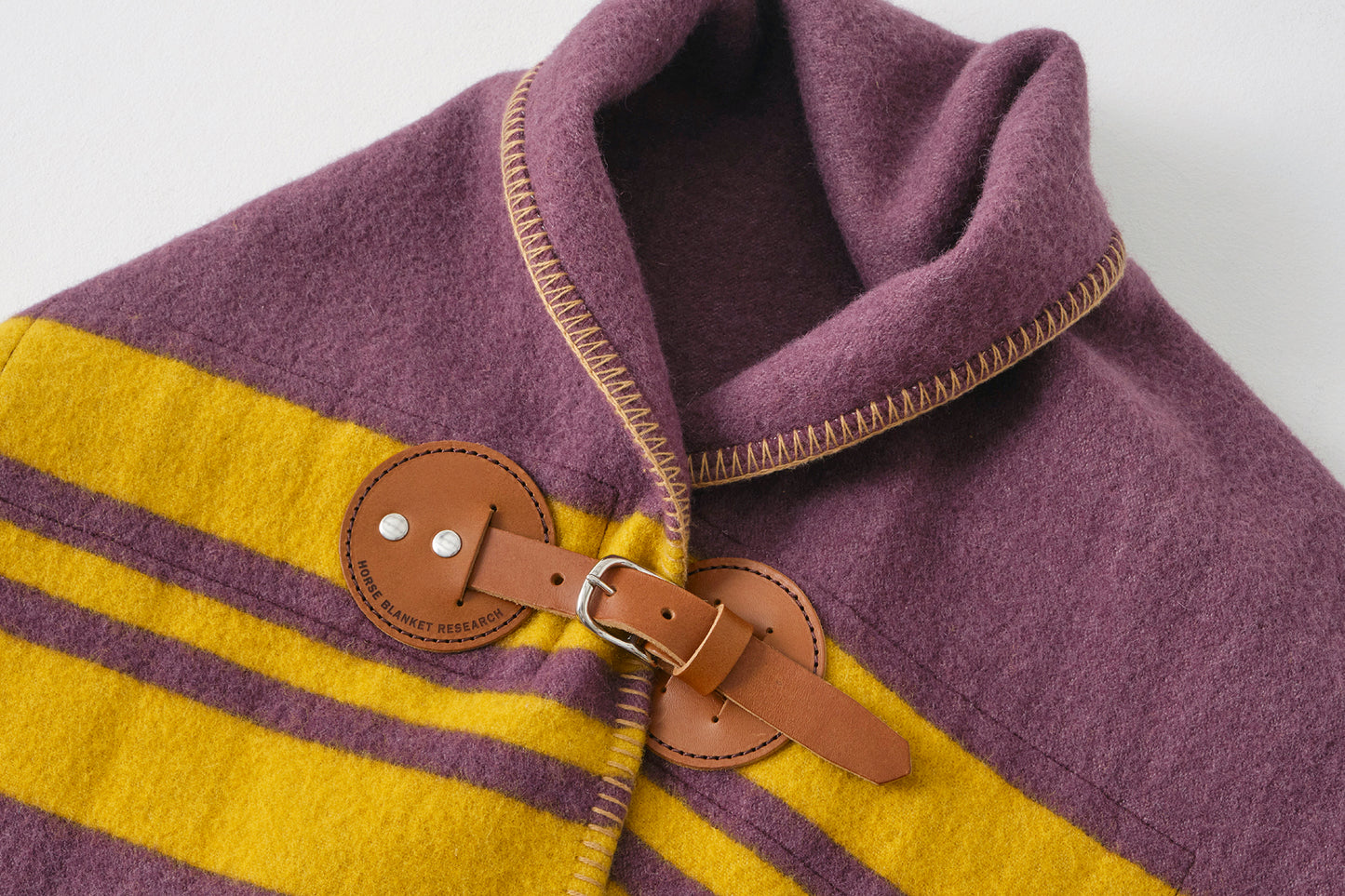 Horse Blanket 1/2 (Purple/Mustard)