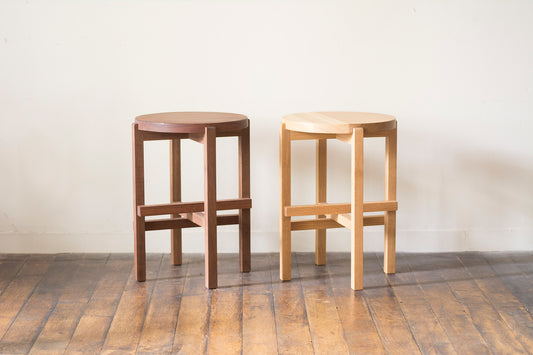 Braid Wood Stool