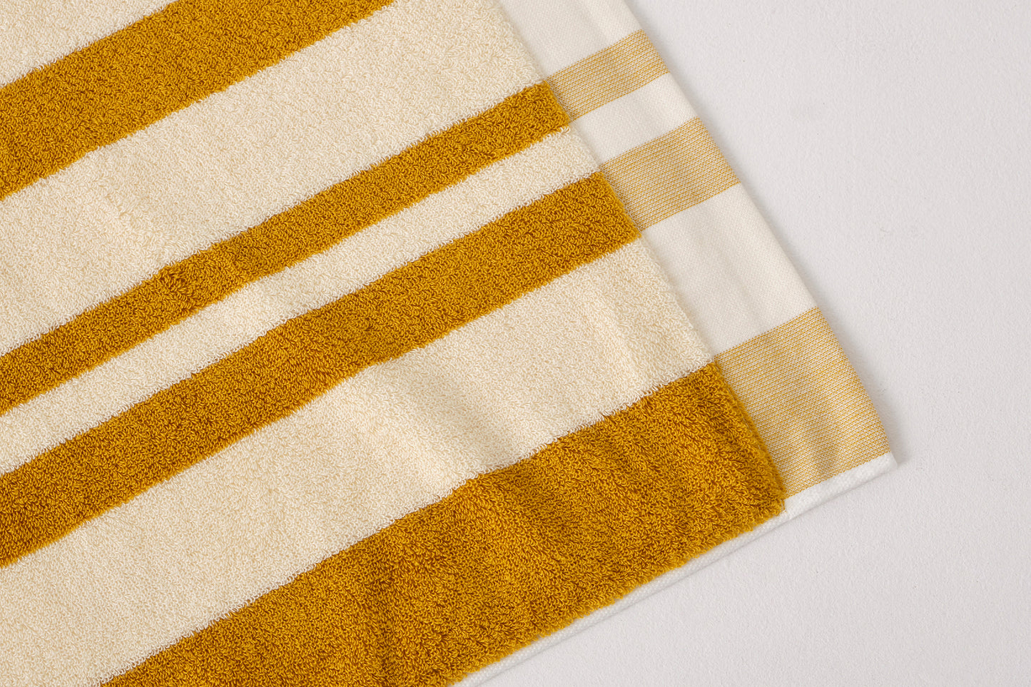 Cotton Pile Blanket (Mandarin/Ivory)